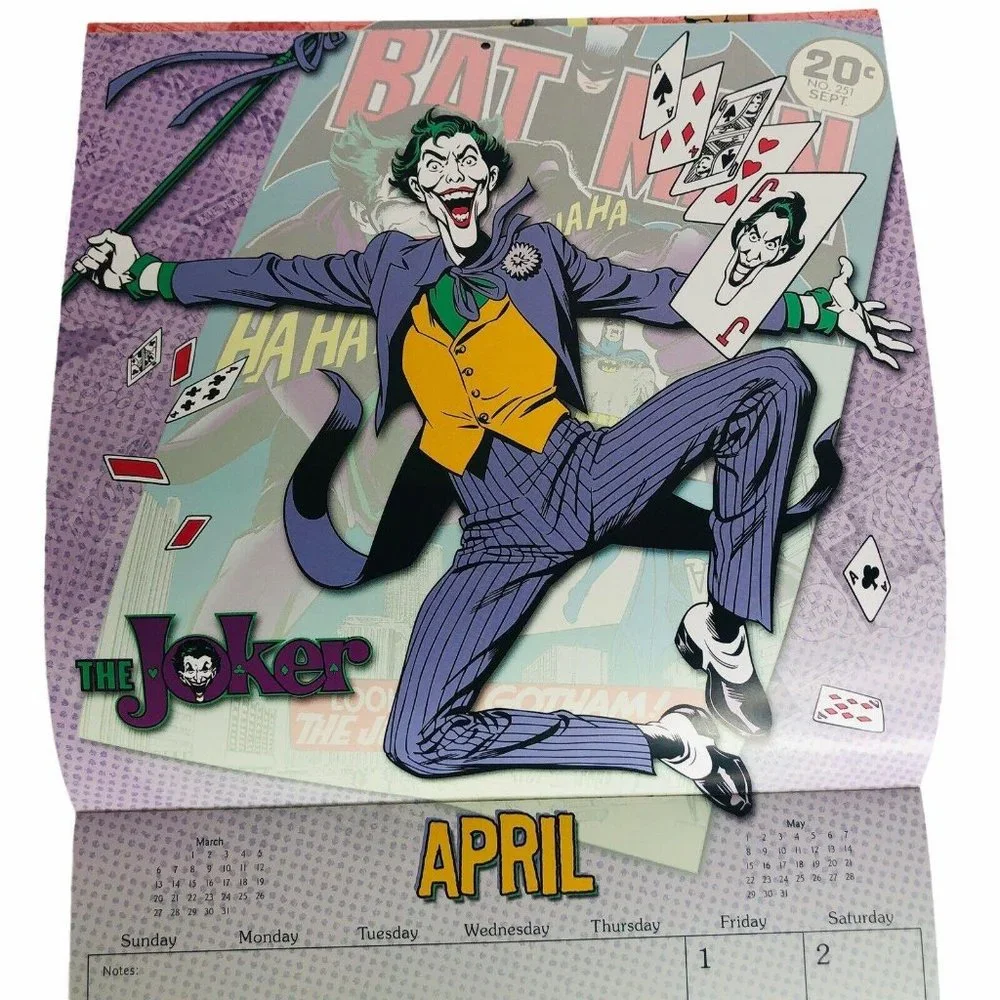 New 2016 DC Comics Originals Wall‎ Calendar Square